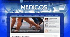 Desktop Screenshot of medicosdechile.cl